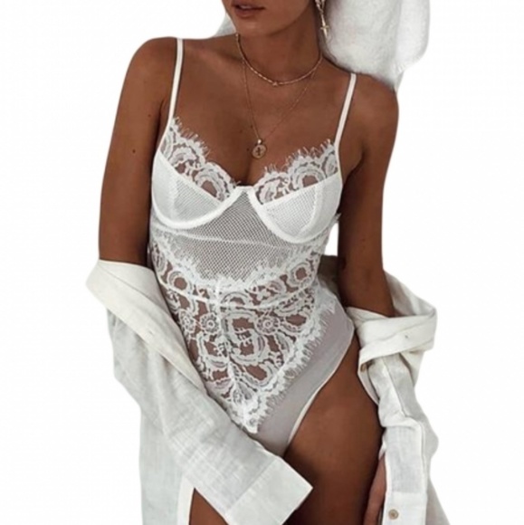 Other - White Every Kind Of Way Bodysuit